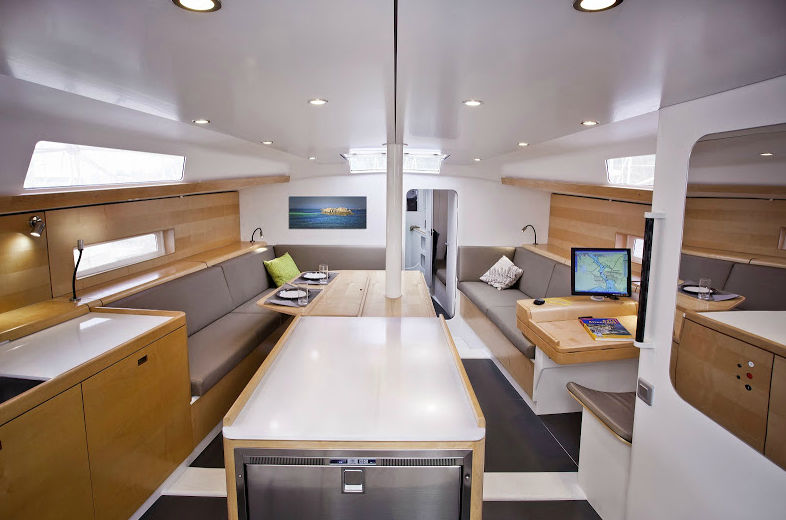 Pogo50 interior - Fastsailing